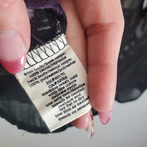 Silence + Noise Tank Top Sheer back - Picture 10 of 12